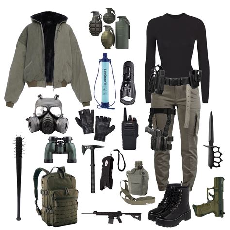 Zombie apocalypse outfits women